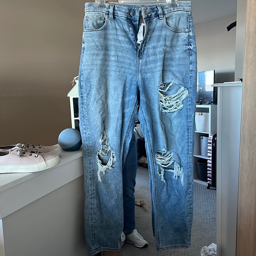 American Eagle Curvy Mom Jeans